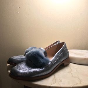 Loeffler Randall - Metallic Blue Oxford